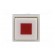 Switch: keypad | Pos: 2 | DPDT | 0.1A/30VDC | white | LED | red | THT | 1.5N paveikslėlis 9
