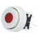 Switch: keypad | Pos: 2 | DPDT | 0.1A/30VDC | white | LED | red | THT | 1.5N image 1