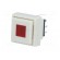 Switch: keypad | Pos: 2 | DPDT | 0.1A/30VDC | white | LED | red | THT | 1.5N image 2