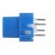 Switch: keypad | Pos: 2 | SPST-NO | 0.01A/32VDC | blue | THT | 1.3N | round image 3