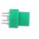Switch: keypad | Pos: 2 | SPST-NO | 0.01A/32VDC | green | THT | 1.3N | round фото 7