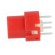 Switch: keypad | Pos: 2 | SPST-NO | 0.01A/32VDC | red | THT | 1.3N | round image 3