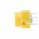 Switch: keypad | Pos: 2 | SPST-NO | 0.01A/32VDC | yellow | THT | 1.3N image 3