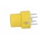 Switch: keypad | Pos: 2 | SPST-NO | 0.01A/35VDC | yellow | THT | 1.3N | KS01 image 3
