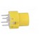 Switch: keypad | Pos: 2 | SPST-NO | 0.01A/35VDC | yellow | THT | 1.3N | KS01 фото 7