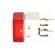 Switch: keypad | Pos: 2 | SPST-NO | 0.05A/24VDC | red | LED | red | THT фото 3