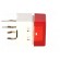 Switch: keypad | Pos: 2 | SPST-NO | 0.05A/24VDC | red | LED | red | THT image 7