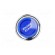 Switch: push-button | Pos: 2 | SPST-NO | 50A/12VDC | blue | Illumin: LED фото 9
