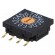 Encoding switch | HEX/BCD | Pos: 16 | SMT | Rcont max: 100mΩ | 10x10x4mm image 1