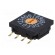 Encoding switch | HEX/BCD | Pos: 16 | SMT | Rcont max: 100mΩ | 10x10x4mm image 2