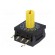 Encoding switch | HEX/BCD | Pos: 16 | THT | Rcont max: 100mΩ | 10x10x4mm image 2