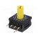 Encoding switch | HEX/BCD | Pos: 16 | THT | Rcont max: 100mΩ | 10x10x4mm image 1