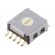 Encoding switch | Pos: 16 | SMD | DC load @R: 0.025A/24VDC | 100MΩ paveikslėlis 1