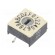 Encoding switch | HEX/BCD | Pos: 16 | SMD | Rcont max: 100mΩ | P60 image 1