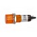 Indicator: with neon lamp | flat | orange | 230VAC | Cutout: Ø10mm image 3