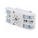 Socket | PIN: 8 | 10A | 250VAC | for DIN rail mounting | Series: R15 image 2