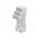 Socket | PIN: 8 | 10A | 250VAC | for DIN rail mounting | Series: HR60 image 1