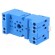 Socket | PIN: 8 | 10A | 250VAC | on panel,for DIN rail mounting | octal image 2