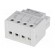 Relay: timer | bistable | NO | 230VAC | Mounting: DIN | 10A | -10÷60°C фото 1