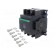 Contactor: 3-pole | NO x3 | Auxiliary contacts: NC + NO | 220VAC image 1