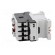 Contactor: 3-pole | NO x3 | Auxiliary contacts: NO | 24VAC | 12A | DIN image 3