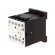 Contactor: 3-pole | NO x3 | Auxiliary contacts: NO | 24VDC | 12A | DIN image 1