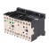 Contactor: 3-pole reversing | NO x3 | Auxiliary contacts: NO | 24VDC image 1