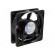 Fan: AC | axial | 230VAC | 119x119x38mm | 160m3/h | 46dBA | slide bearing image 1