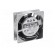 Fan: AC | axial | 80x80x25mm | 37.8m3/h | 30dBA | ball bearing | 2650rpm image 2