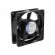 Fan: AC | axial | 115VAC | 119x119x38mm | 180m3/h | 50dBA | slide bearing image 1