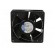Fan: AC | axial | 115VAC | 127x127x38mm | 162m3/h | 40dBA | ball bearing image 3