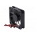 Fan: DC | axial | 12VDC | 60x60x15mm | 29.88m3/h | 21.3dBA | Vapo | 3000rpm image 8