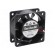 Fan: DC | axial | 12VDC | 60x60x25mm | 63.6m3/h | 44dBA | ball bearing image 1