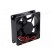 Fan: DC | axial | 12VDC | 80x80x25mm | 56.05m3/h | 28dBA | ball bearing image 6