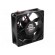 Fan: DC | axial | 12VDC | 80x80x25mm | 70.2m3/h | 30dBA | ball bearing image 1