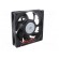 Fan: DC | axial | 125x125x25mm | 150m3/h | 40dBA | ball bearing | 2850rpm image 6