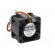 Fan: DC | axial | 24VDC | 40x40x28mm | 19.2m3/h | 37dBA | ball bearing image 2