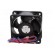 Fan: DC | axial | 24VDC | 60x60x25mm | 46m3/h | 39dBA | ball bearing image 7