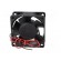 Fan: DC | axial | 24VDC | 60x60x25mm | 49.01m3/h | 38dBA | ball bearing image 7