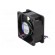 Fan: DC | axial | 24VDC | 60x60x25mm | 56m3/h | 43dBA | slide bearing image 4