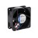Fan: DC | axial | 24VDC | 60x60x25mm | 56m3/h | 43dBA | slide bearing image 2