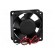 Fan: DC | axial | 24VDC | 60x60x25mm | 61.16m3/h | 44dBA | ball bearing image 6