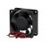 Fan: DC | axial | 24VDC | 60x60x25mm | 61.16m3/h | 44dBA | ball bearing фото 7