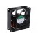 Fan: DC | axial | 24VDC | 80x80x25mm | 102m3/h | 45.5dBA | ball bearing image 1