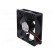 Fan: DC | axial | 92x92x25mm | 74.4m3/h | 30dBA | ball bearing | 2650rpm фото 4