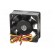 Fan: DC | axial | 48VDC | 60x60x25mm | 31.8m3/h | 28dBA | ball bearing image 7