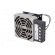 Blower heater | 150W | IP20 | for DIN rail mounting | 80x112x47mm paveikslėlis 2