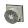Fan: AC | axial | 115VAC | 332x189x291mm | 394m3/h | 61dBA | ball bearing image 2