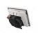 Fan: AC | fan tray | 230VAC | 120m3/h | 49dBA | IP54 | 204x204x114mm image 6