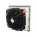 Fan: DC | fan tray | 24VDC | 230m3/h | 54dBA | IP54 | 255x255x132mm | white paveikslėlis 2